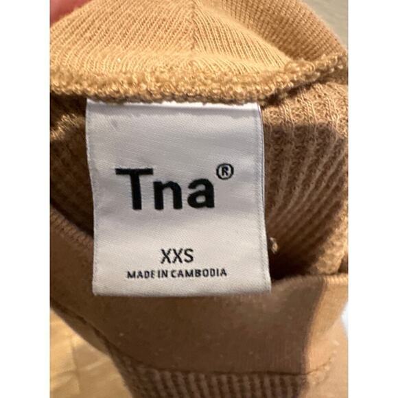 TNA Crop Top, Womens XXS, Brown - Picture 3 of 4